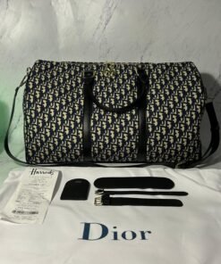 DIOR OBLIQUE DUFFLE BAG