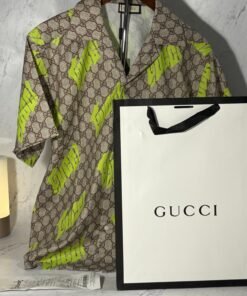 GUCCI POPLIN BOWLING SHIRT (SIZE M-XL)